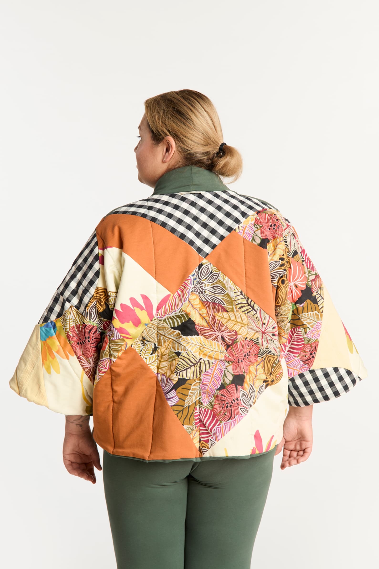 Kimono pikowane dwustronne sosna