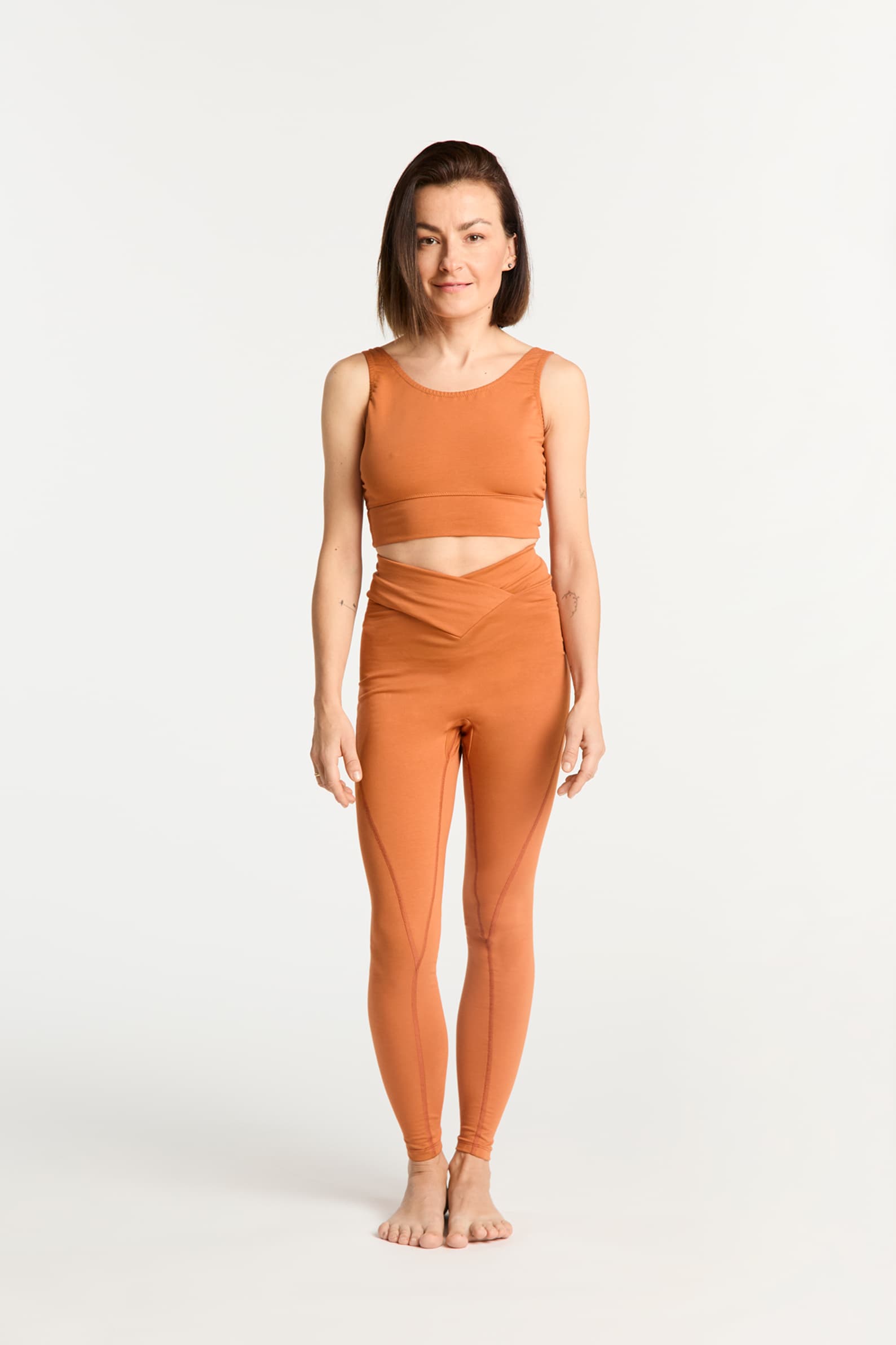 Legginsy v-shape bursztyn — zdjęcie 1